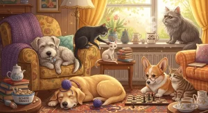 Conforto e Bem-Estar para Cães e Gatos Idosos: 5 Mudanças Essenciais no Lar