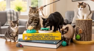 O Guia Completo de Enriquecimento Ambiental e Brinquedos Interativos para Gatos